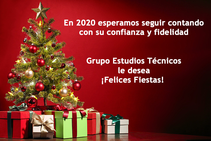 GET - Grupo Estudios Tcnicos le desea Felices Fiestas!